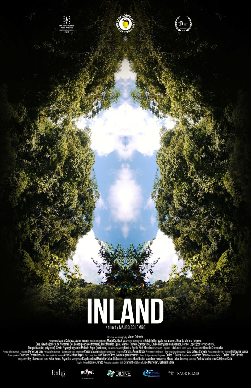 Tierra Adentro POSTER INGLES